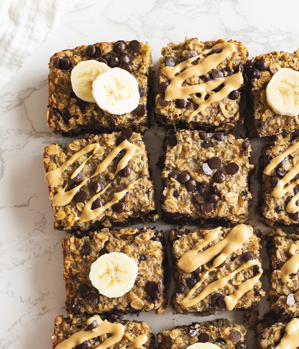 Peanut Butter Banana Baked Oatmeal